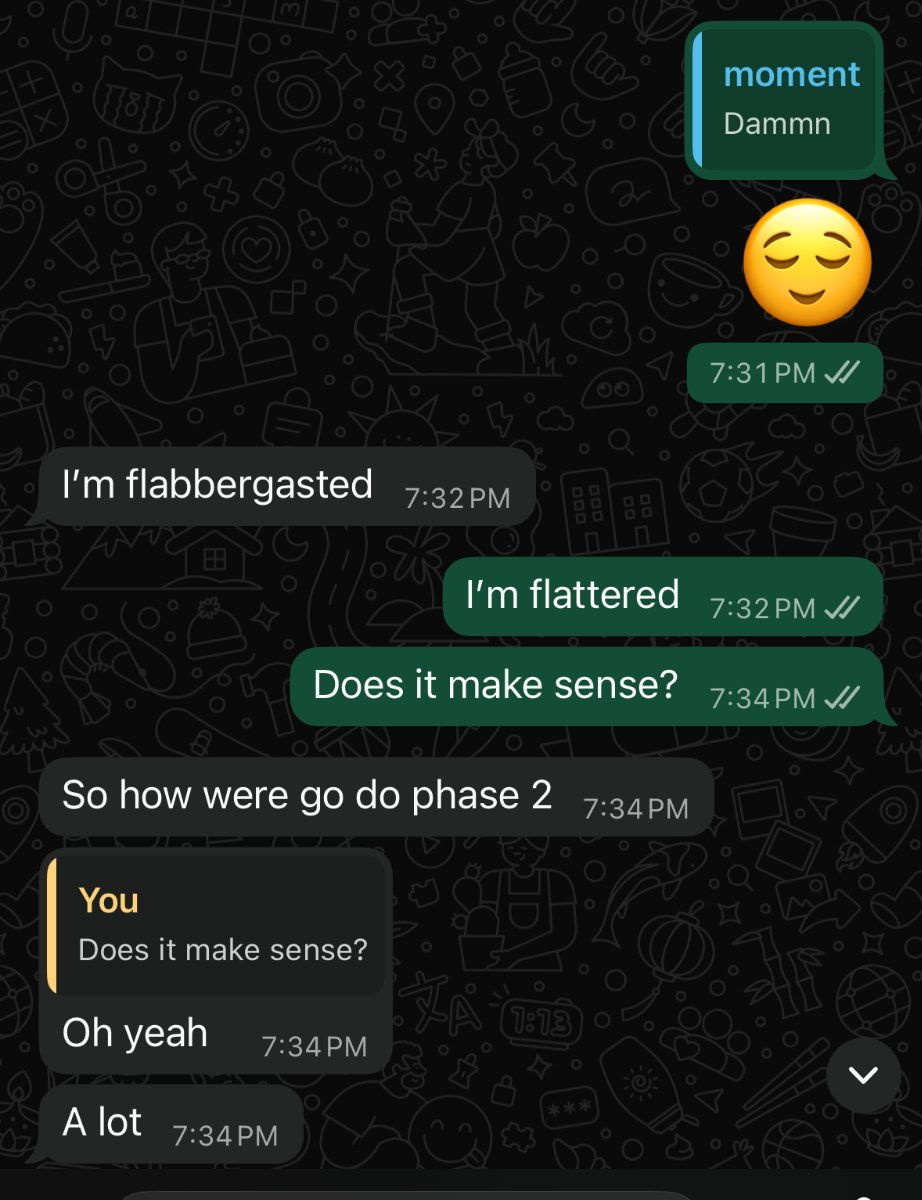 whatsapp testimonial